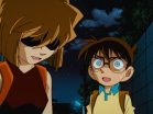 صورة انمي Case Closed الموسم الأول الحلقة 129 - الفتاة من المنظمة السوداء وقضية مقتل أستاذ جامعي